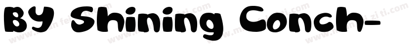 BY Shining Conch字体转换